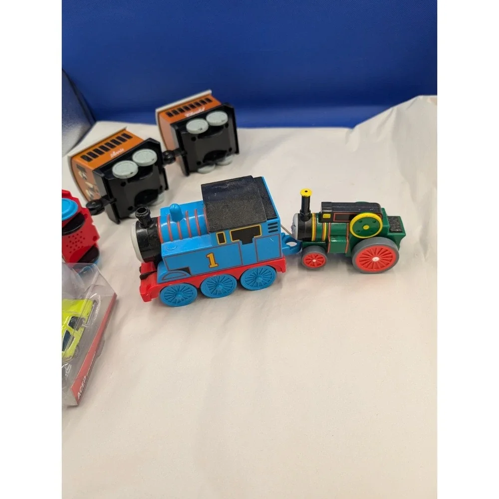 Thomas And Friends Train Lot Pull And Go Percy Annie Tomy Toy Vintage Kids